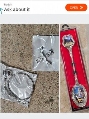 BN Set Skagway Spoon + Totempole Charm + Bracelet